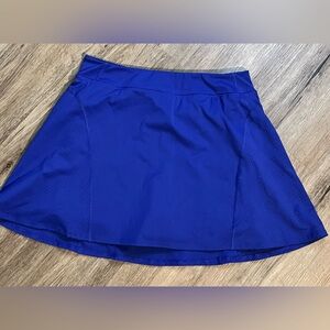 Sincerely Jules Active Skirt Women Large Blue Athletic Skort Tennis Running Gym